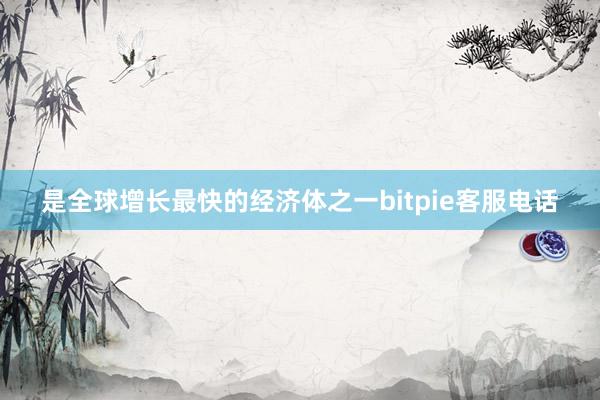 是全球增长最快的经济体之一bitpie客服电话