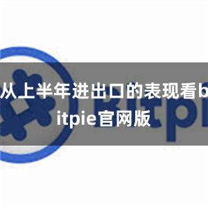 从上半年进出口的表现看bitpie官网版