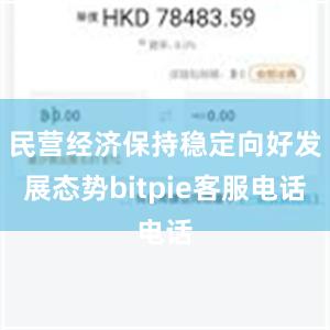 民营经济保持稳定向好发展态势bitpie客服电话