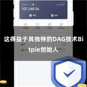 这得益于其独特的DAG技术Bitpie创始人